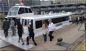 Catamarã em POA: boa convivência com transporte pú