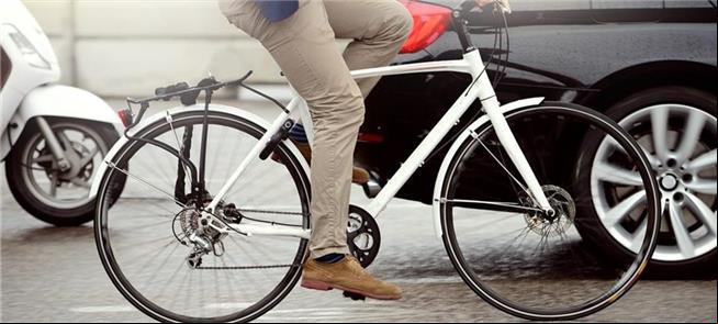 Comparação bicicleta x carro