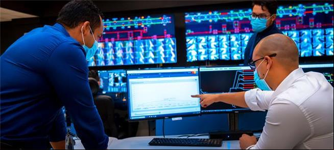 Controle operacional do metrô da Cidade do Panamá