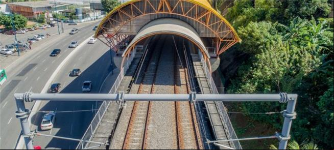 Imagem de estação em Salvador feita a partir de dr