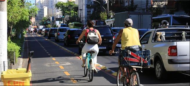 Niterói: contagem automática de ciclistas e promes