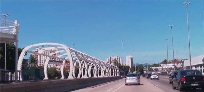 Obras do BRT Transbrasil são retomadas no Rio