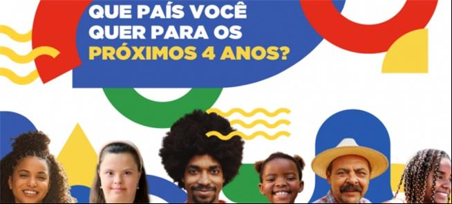 Página de abertura da plataforma Brasil Participat