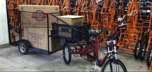 Protótipo de triciclo para carroceiros